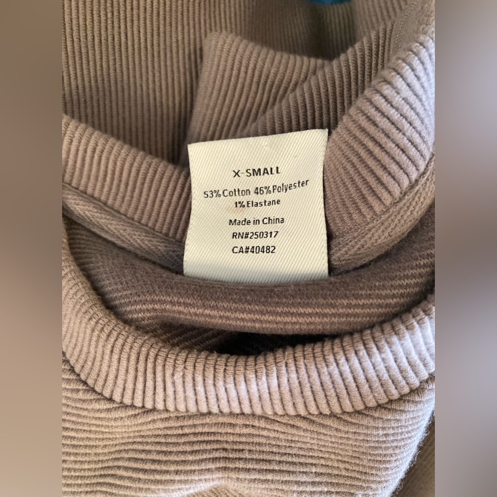 XS VARLEY Manning Zip Side Sweater Sweatshirt - Picture 6 of 9